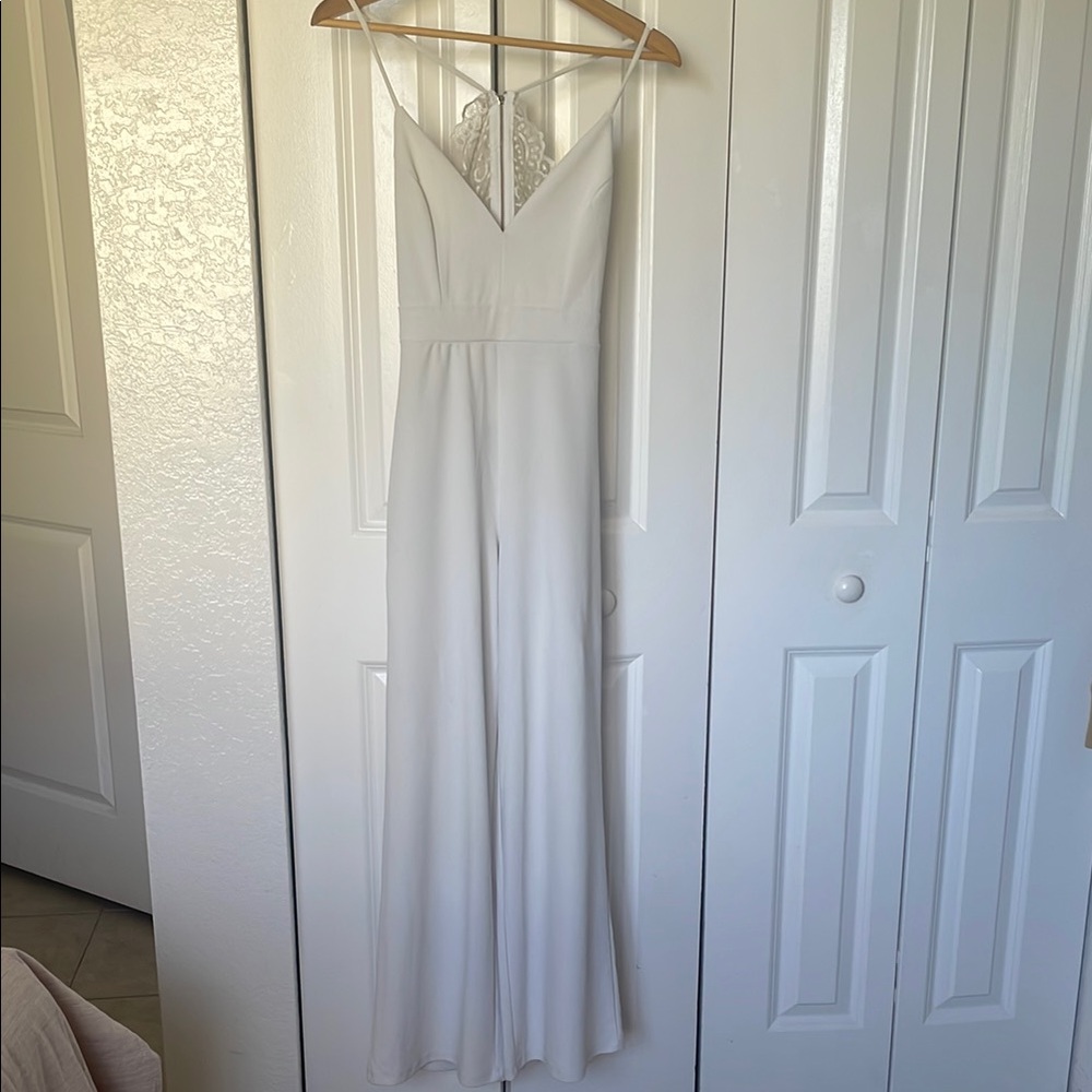Elegant White Jumpsuit